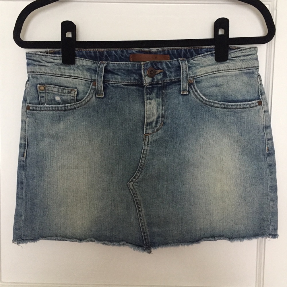 Joe’s Jeans denim mini skirt